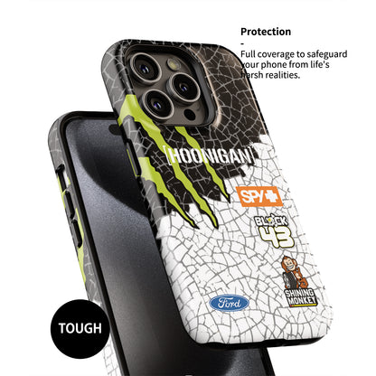 Ken Block Gymkhana 5 Ford Fiesta Livery Phone Case: Rally-Ready Protection