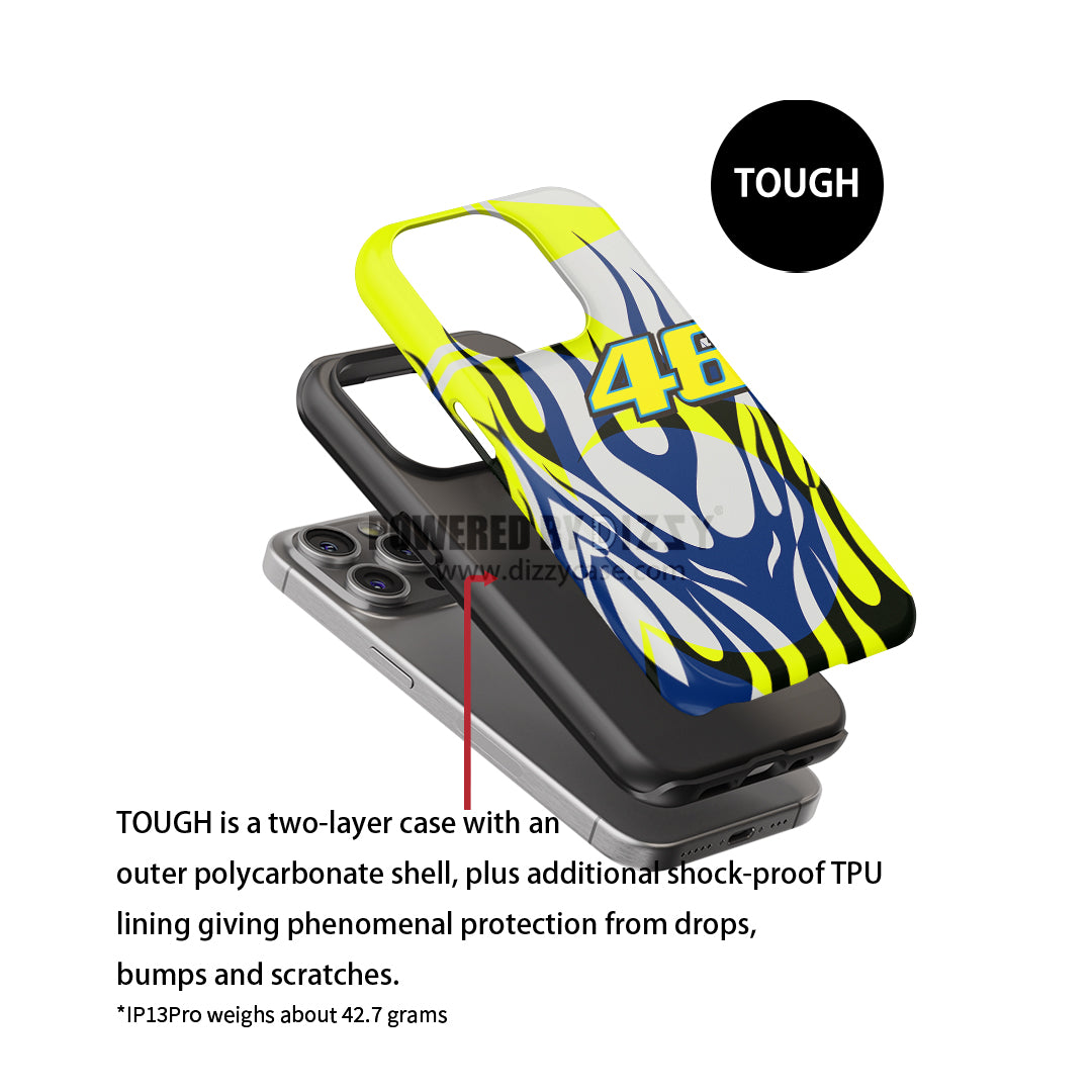 Valentino Rossi Pista GP RR Soleluna 2023 Livery Phone Case – Other Models (Google, OnePlus, Xiaomi)