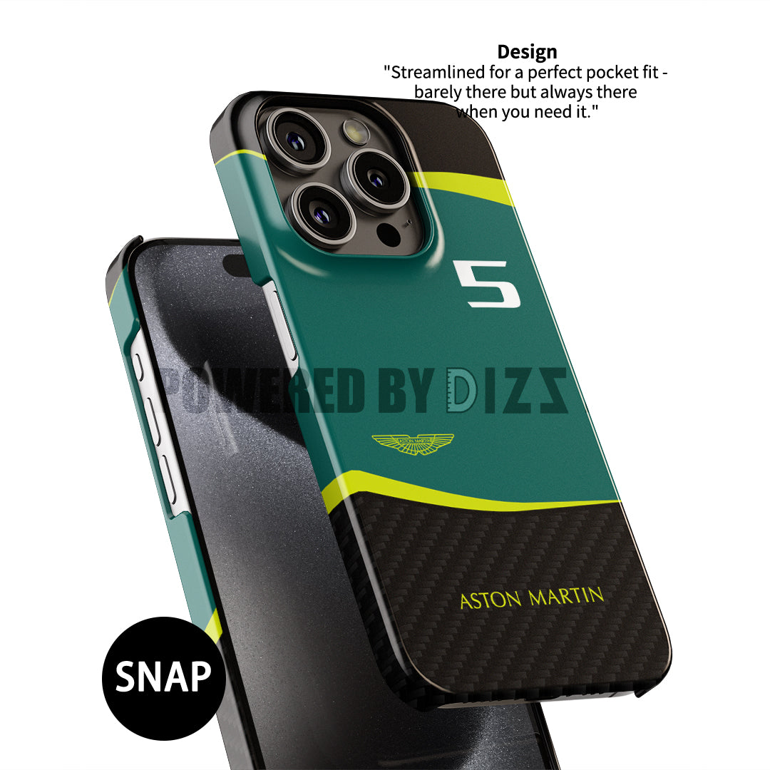 Aston Martin AMR22 livrée Sebastian Vettel Coque Pour Téléphones