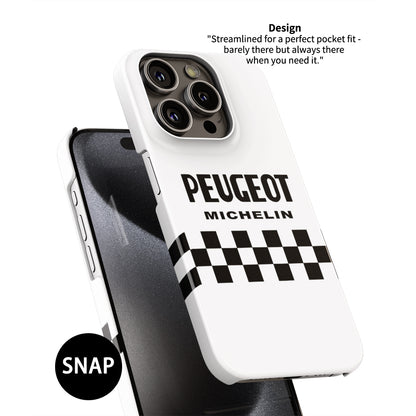 Peugeot Michelin Shell 1984 Phone Case: Vintage Cycling Style