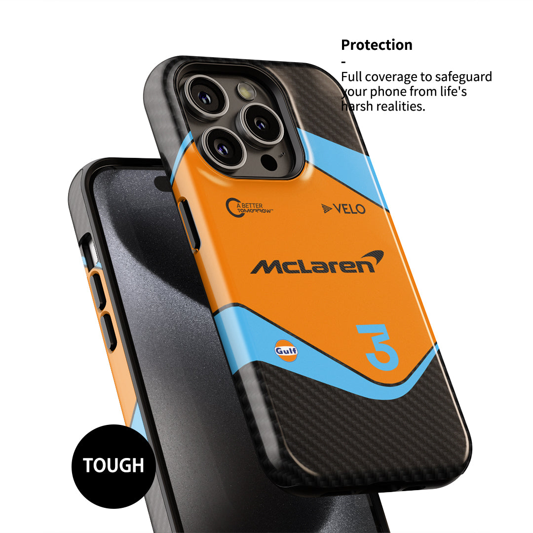 McLaren MCL36 Ricciardo DR03 Livery Case - Google, OnePlus, Xiaomi & Huawei