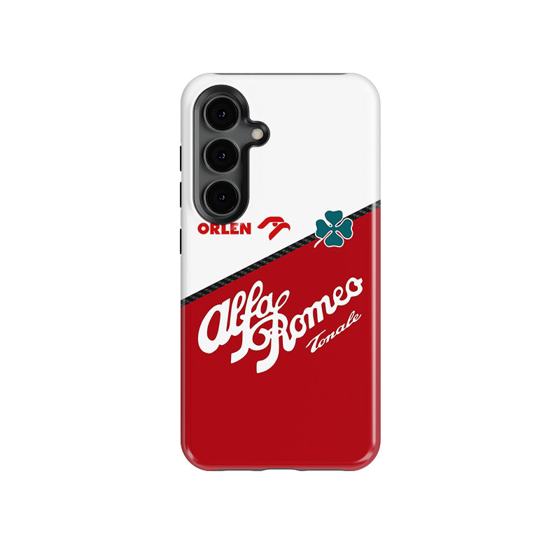 Sleek and Stylish: Alfa Romeo C42 Livery Samsung Galaxy Case