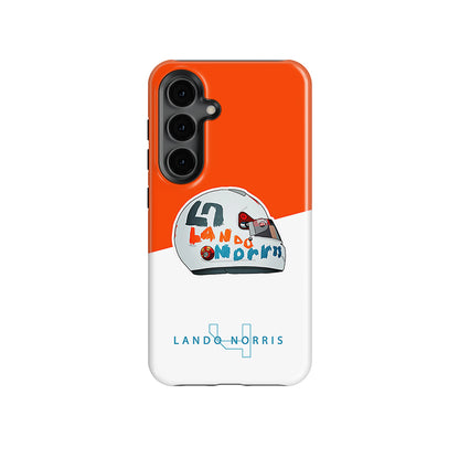 Lando Norris 2020 British Grand Prix Helmet Design – For Samsung Phones