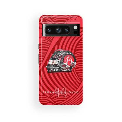 2024 Fernando Alonso Japanese GP Helmet Case – For Google, OnePlus, Huawei, Xiaomi