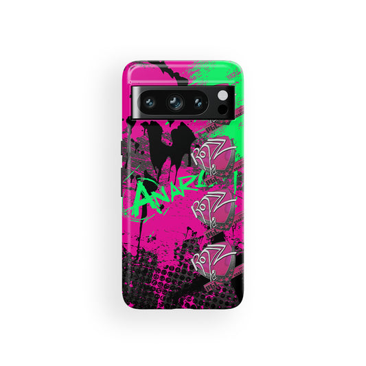 CS / CS2 Google Phone Case - AK-47 | Neon Revolution with 4x ropz Krakow 2017 Stickers by DIZZY CASE