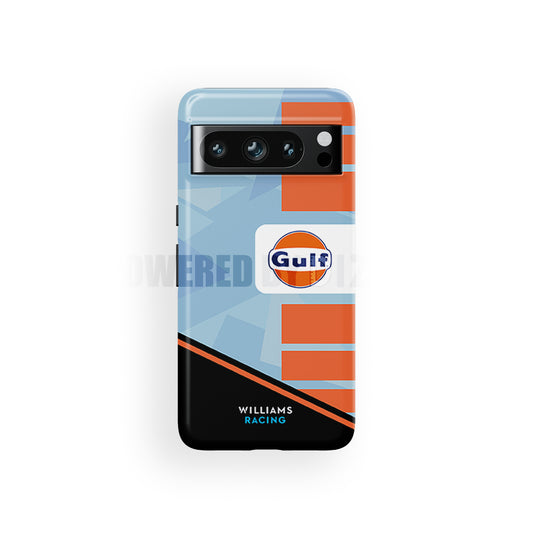 2023 Williams reveal special Gulf Fan livery Google PIXEL Phone Case