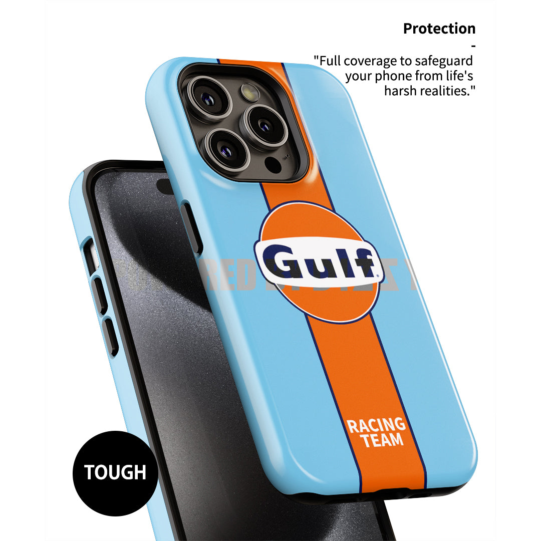 Gulf Racing Livery Case – Iconic Racing Legacy for Google, OnePlus & More