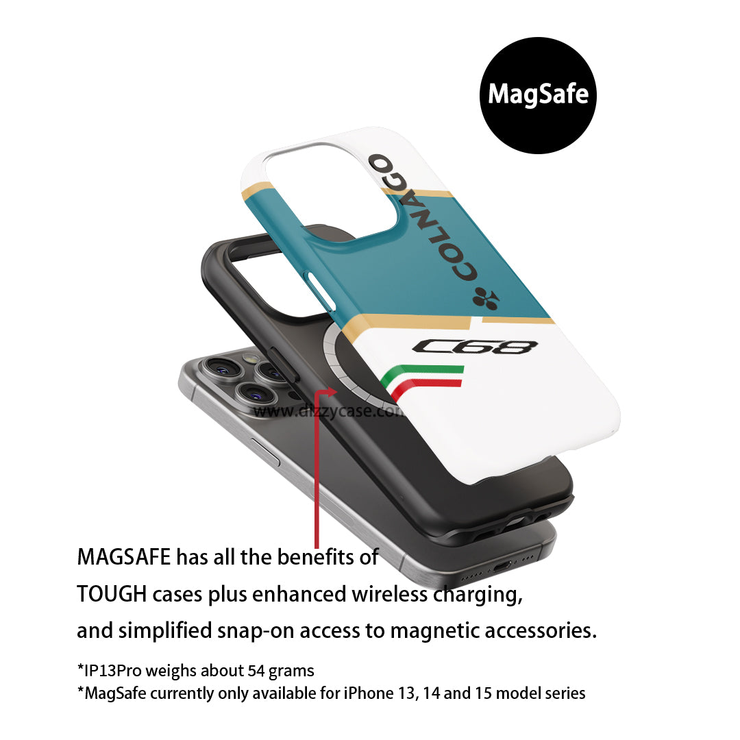 Colnago C68 HRWP Livery Phone Case: Cycling Precision & Protection