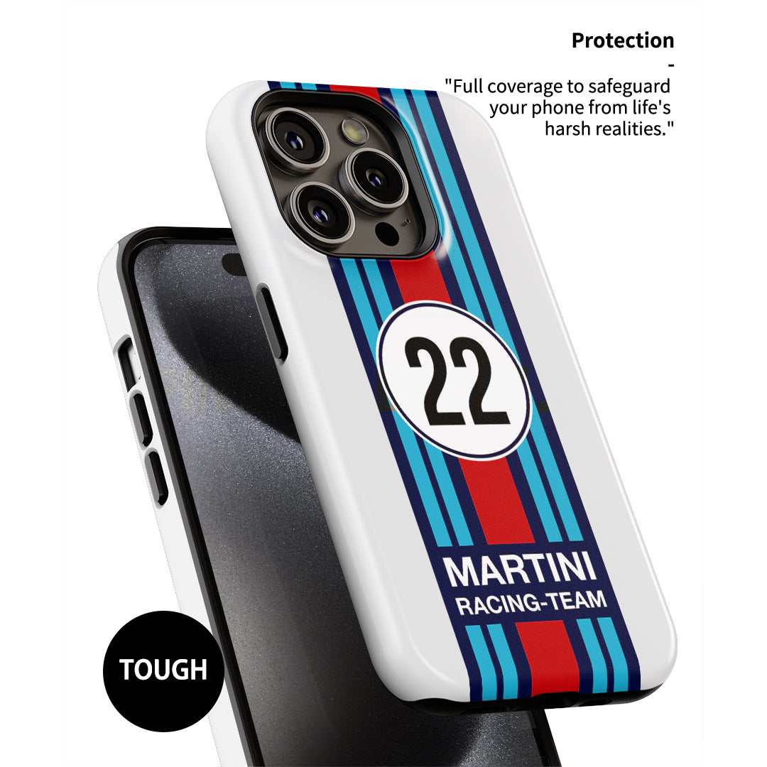 Martini Racing Porsche 917 Phone Case: Iconic Design & Protection