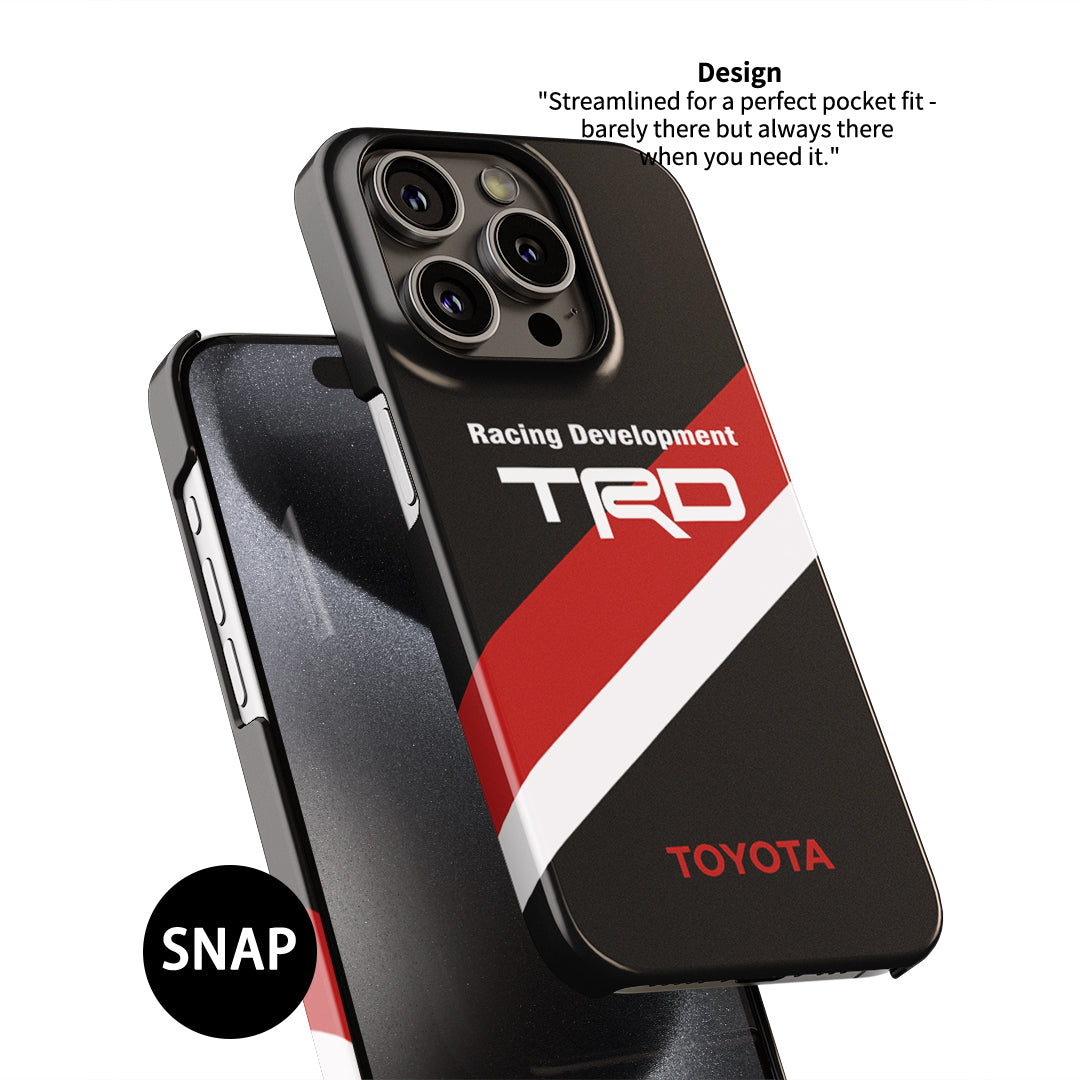 Sleek and Tough: Toyota TRD Racing Phone Case for Enthusiasts