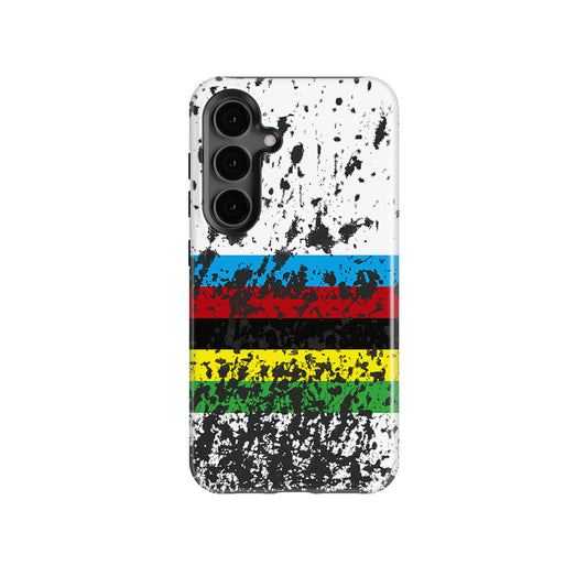 Cyclocross Rainbow CX Mathieu Vanderpoel Mud Design Coque Pour Téléphones SAMSUNG