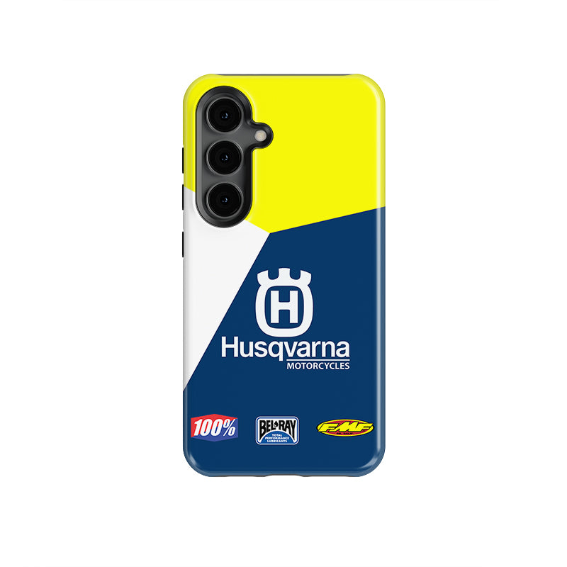 Coque de téléphone Samsung avec livrée Yamaha MotoGP 2024 par DIZZY