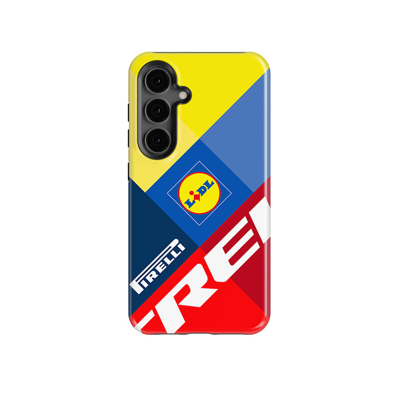 Coque de téléphone Tadej Pogacar 2024 Giro d'Italia en maillot rose par DIZZY