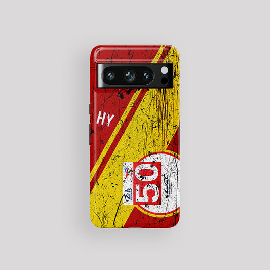 Ferrari 499P Le Mans 2024 Hypercar #50 Championship Livery Google Phone Case by DIZZY