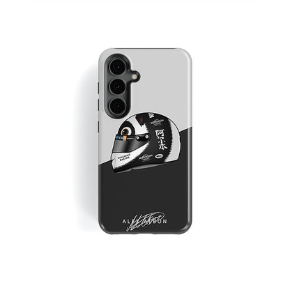 Funda para teléfono Alex Albon China Helmet Panda-monium 2024 de DIZZY