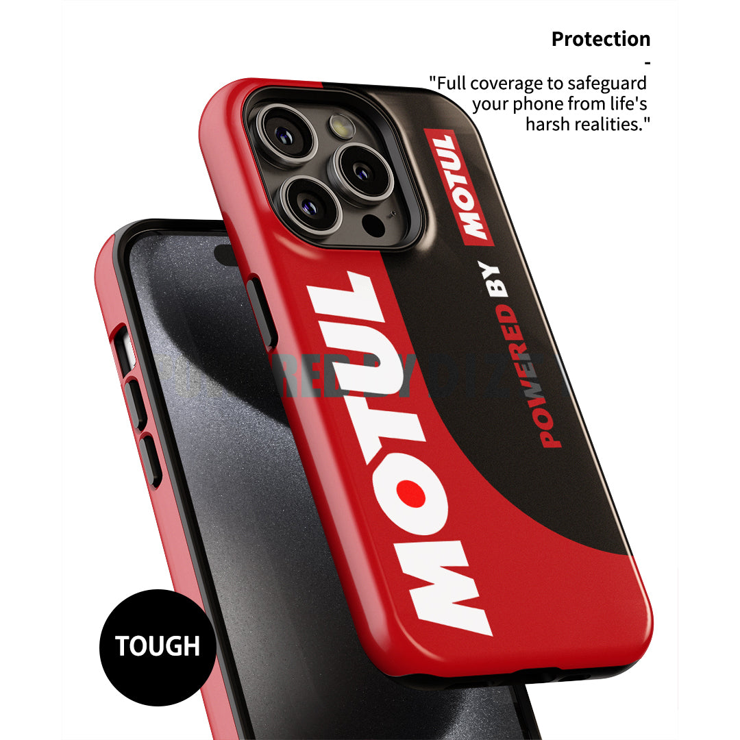 MOTUL Logo Phone Case – Iconic Style for Racing Fans