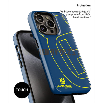 Coque de téléphone Samsung avec livrée Yamaha MotoGP 2024 par DIZZY