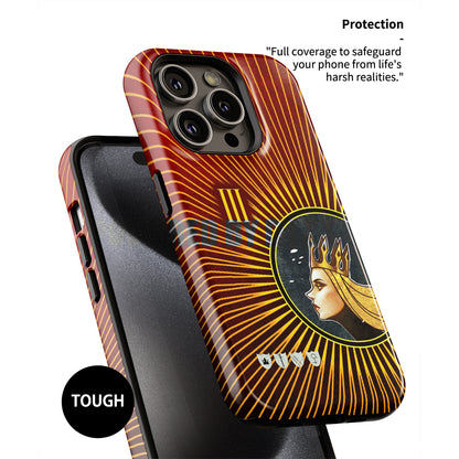 DIZZY CSGO CS2 piel M4A4 | Funda para iPhone The Emperor: Reina Suprema con estilo y protección