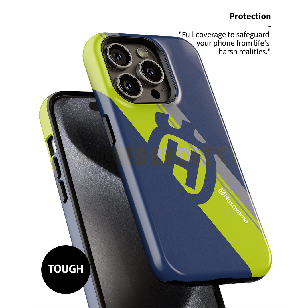 Funda para teléfono Samsung con librea Yamaha MotoGP 2024 de DIZZY