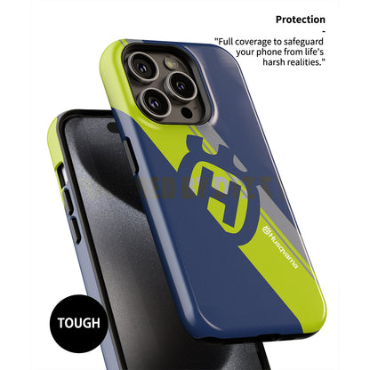 Coque de téléphone Samsung avec livrée Yamaha MotoGP 2024 par DIZZY