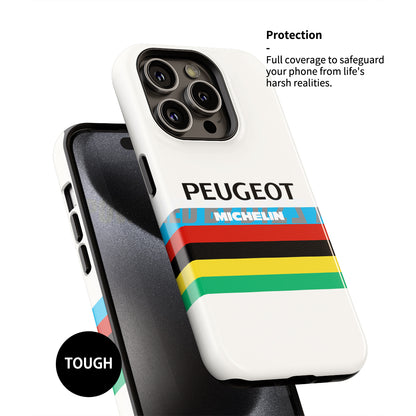 Tommy Simpson 1965 Rainbow Jersey Phone Case: Iconic & Protective