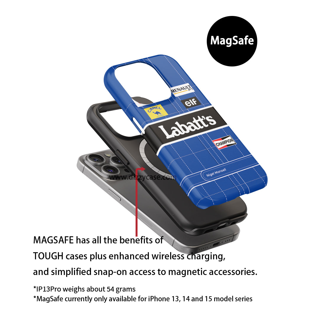 Nigel Mansell 1992 F1 Champion Phone Case: Iconic Design