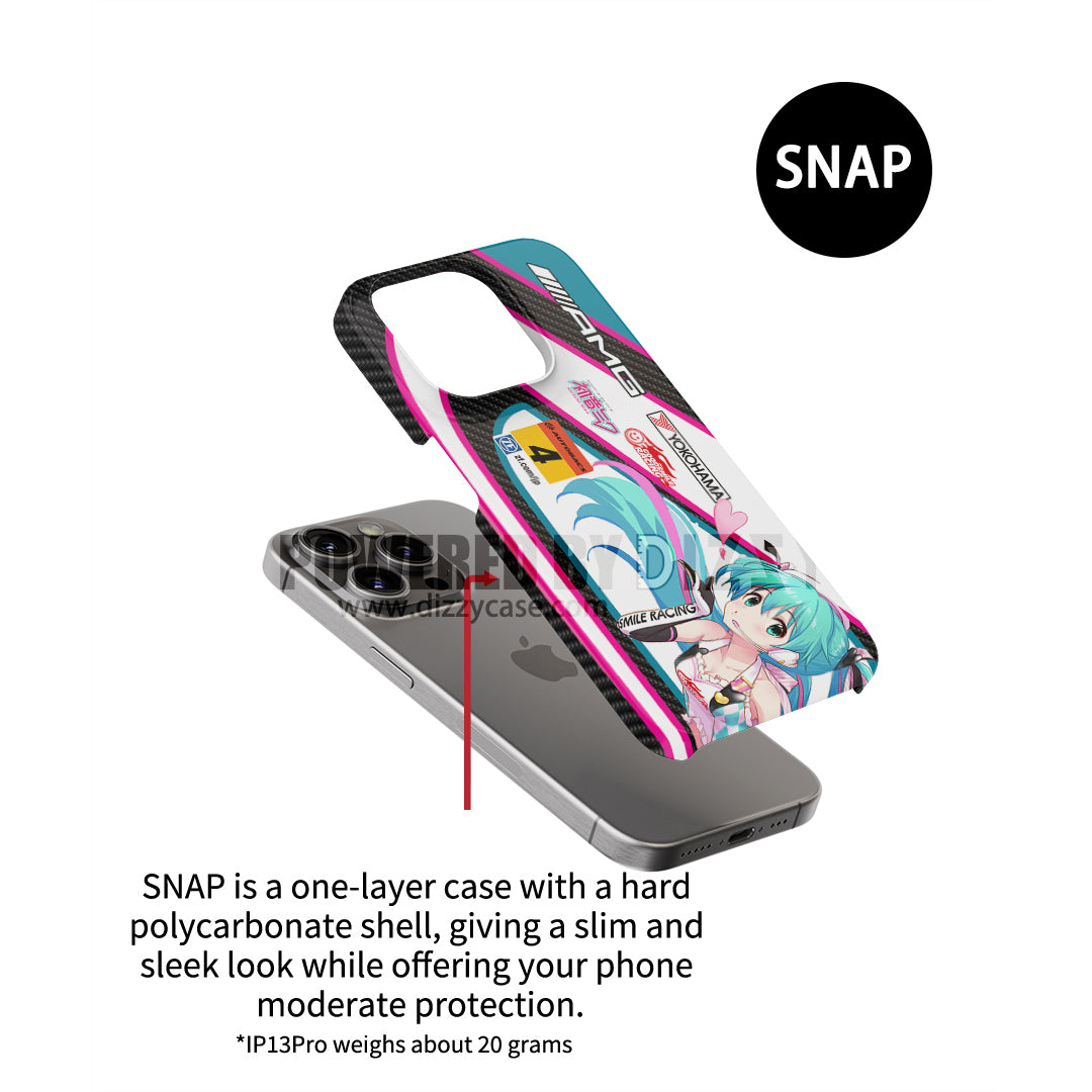 Goodsmile Hatsune Miku SUPER GT 2019 Phone Case: Bold Style & Protection