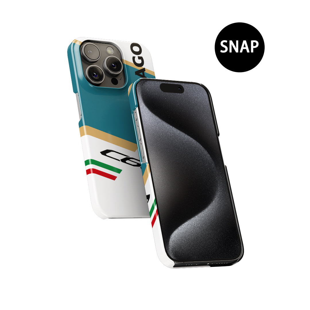 Colnago C68 HRWP Livery Phone Case: Cycling Precision & Protection