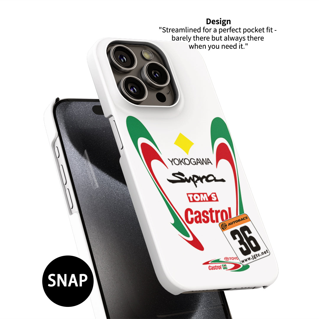 TOYOTA Castrol Supra ’97 #36 JGTC Livery Phone Case