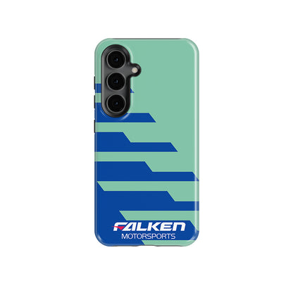 Iconic Blue & Green Livery - Falken Porsche GT3 R Samsung Case