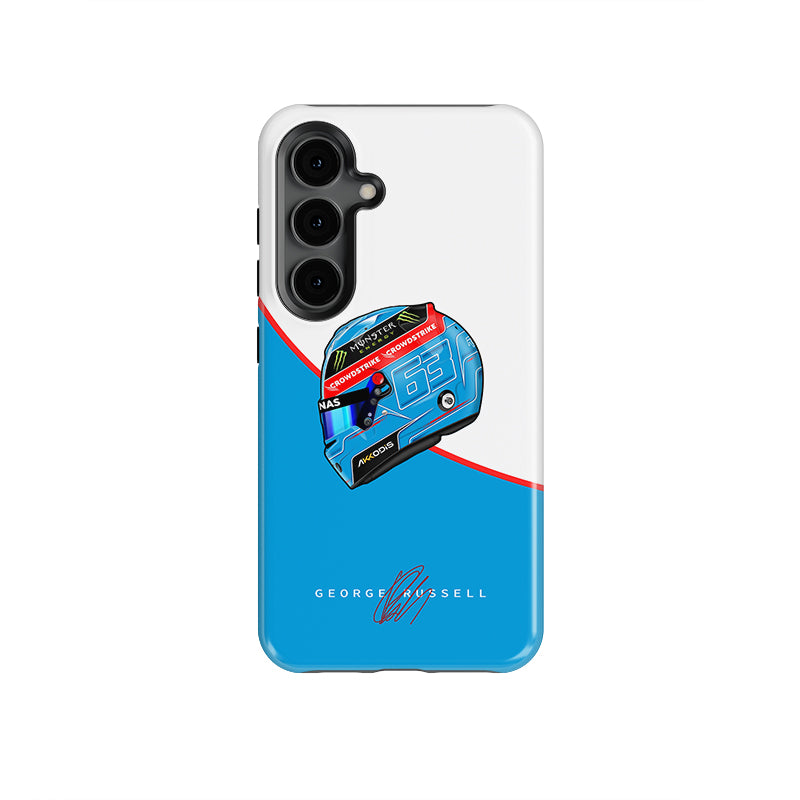 Samsung Galaxy Case Featuring Russell’s 2023 Helmet Livery