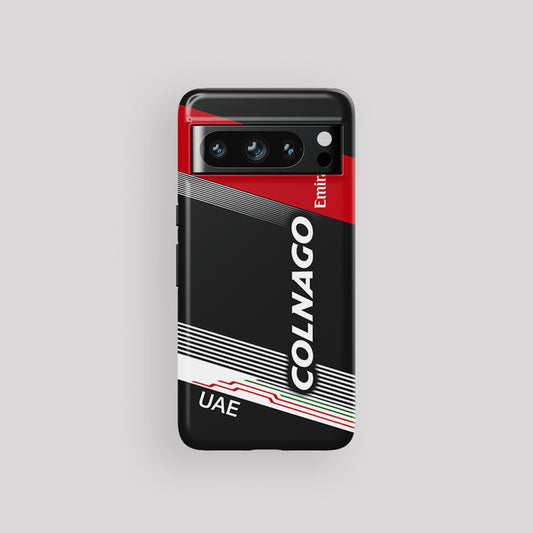 Colnago V4RS Disc Team UAE Emirates 2024 Cycling Livery Google Phone Case by DIZZY