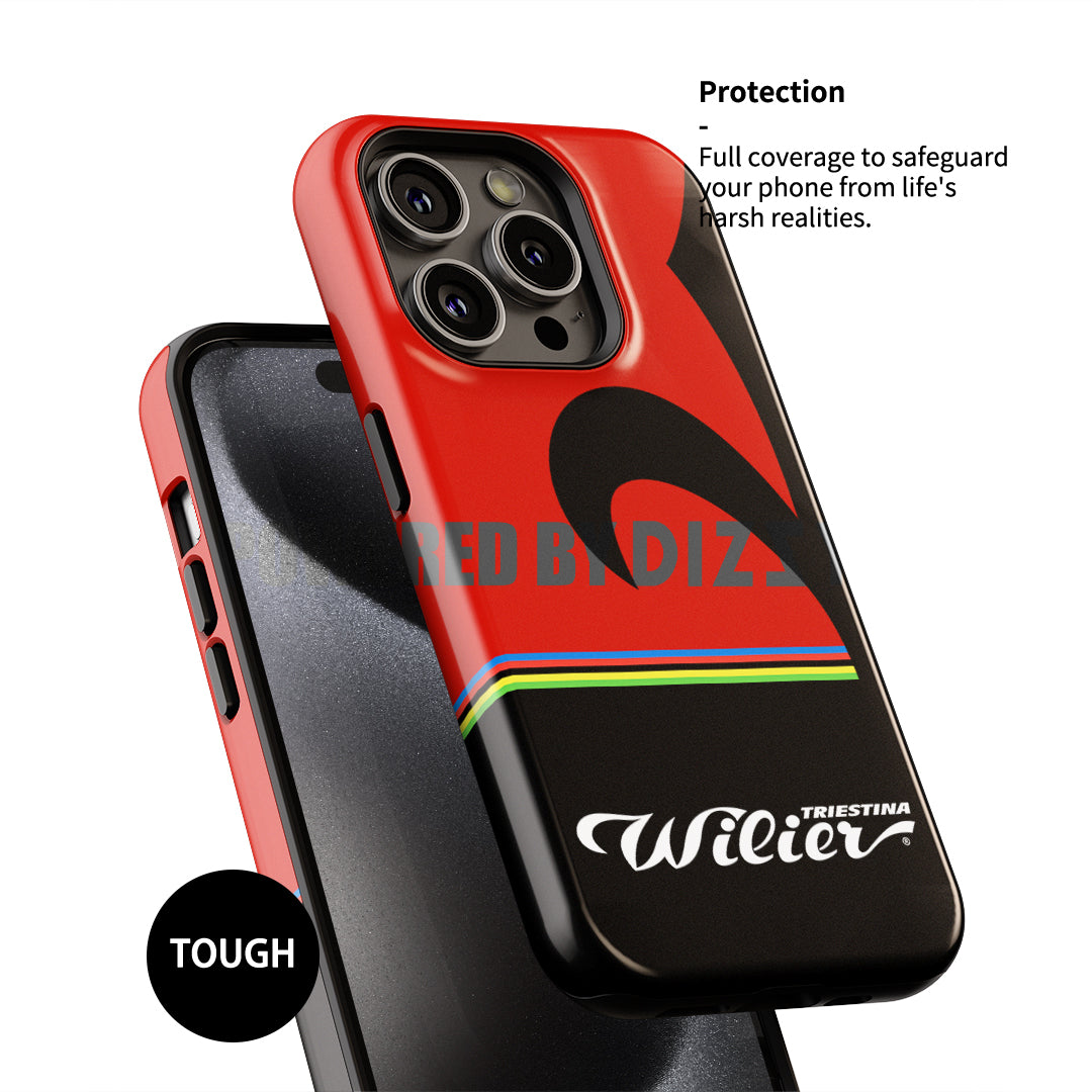 Coque de téléphone Tadej Pogacar 2024 Giro d'Italia en maillot rose par DIZZY