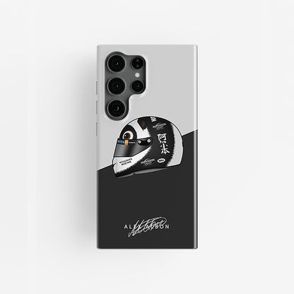 Funda para teléfono Alex Albon China Helmet Panda-monium 2024 de DIZZY