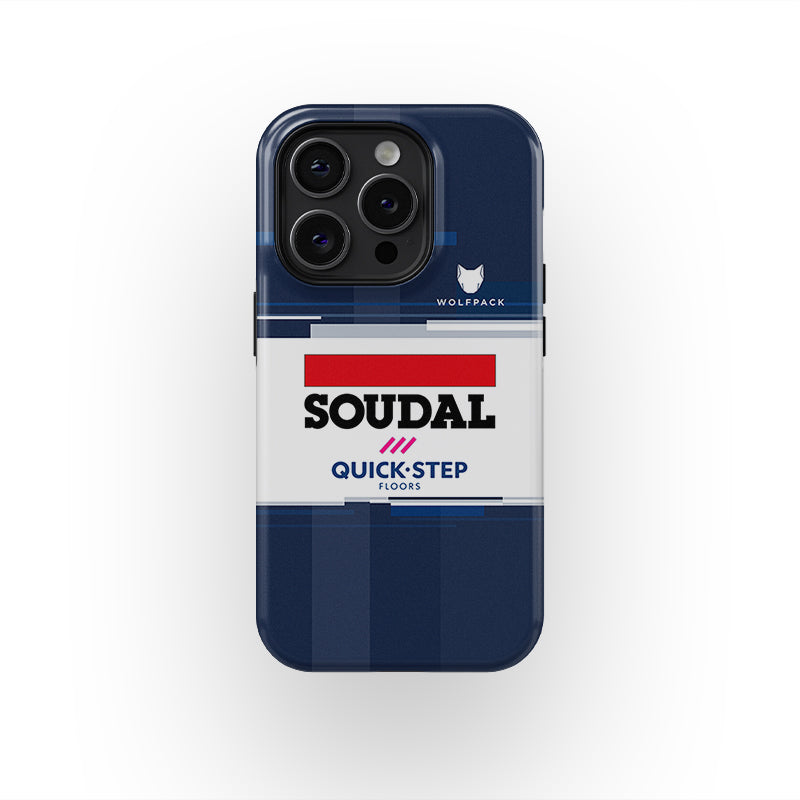 Fundas y carcasas para teléfono con librea de Jersey Soudal Quickstep 2023 | MAREADO - Para iPhone y Samsung