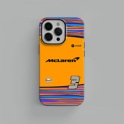 McLaren Abu Dhabi Vuse Livery Daniel Ricciardo 3 Phone case