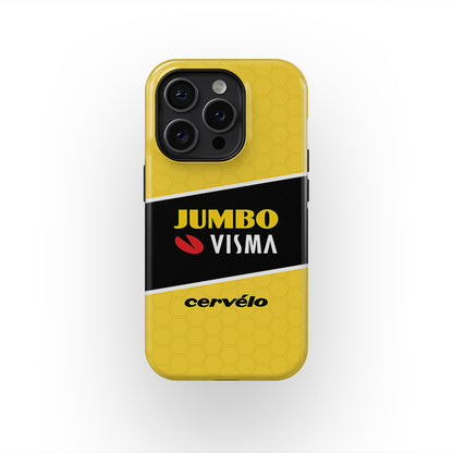 Diseño ciclista del equipo Jumbo-Visma Fundas y carcasas para móviles | MAREADO