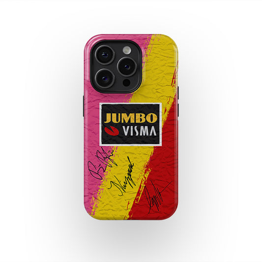 JONAS VINGEGAARD ​​2022 JUMBO-VISMA WOUT VAN AERT Funda para teléfono con camiseta de ciclismo