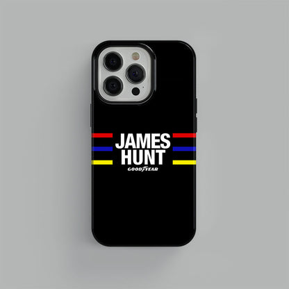 James Hunt helmet Phone Case