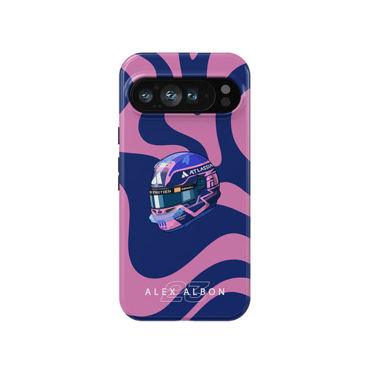 Alex Albon 2025 Helmet Tribute Phone Case – Multi-Device Edition (Google, Xiaomi, OnePlus, Huawei)