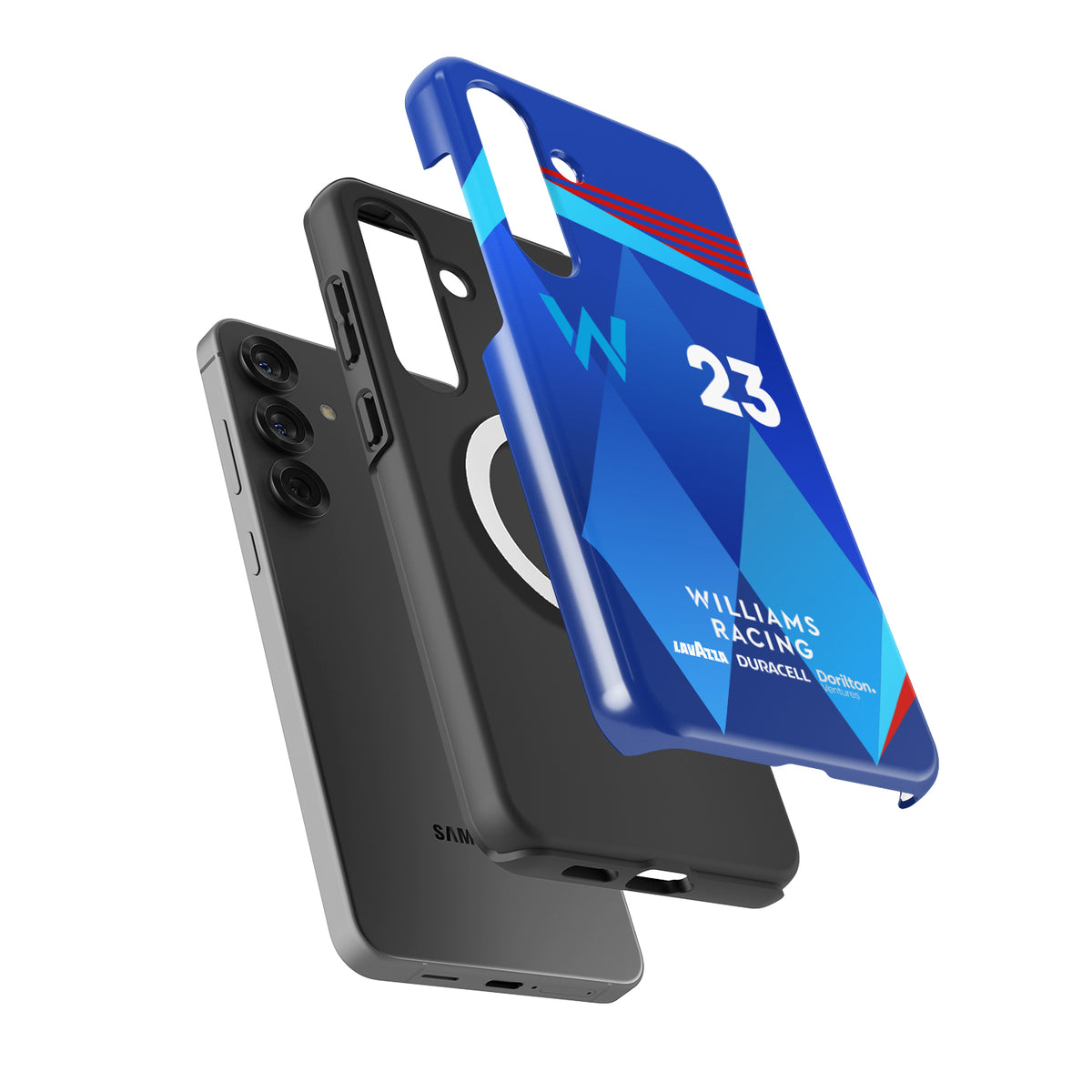 FW44 Albon Samsung Galaxy Case – Bold Williams Racing Design