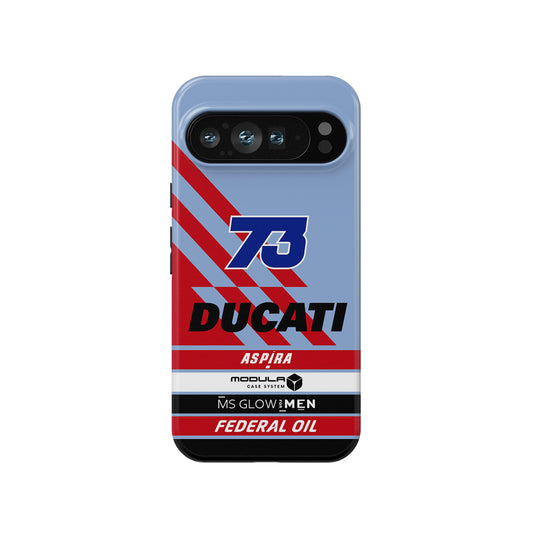 Ride with Alex Marquez: Gresini Racing #73 Livery Phone Case