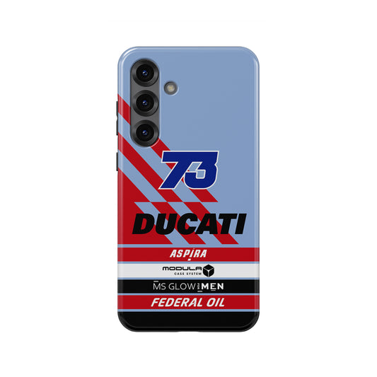 Celebrate Alex Marquez with the #73 Gresini Racing Phone Case
