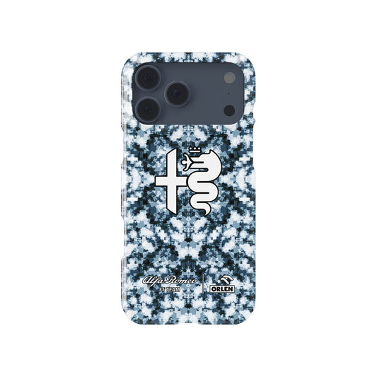 Alfa Romeo F1 C42 Camo Livery : Sleek & Durable Protection Formula 1 racing iPhone case view 1