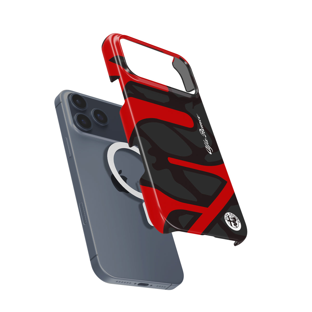 Alfa Romeo C39 Valentine's Day Livery Formula 1 racing iPhone case view 4