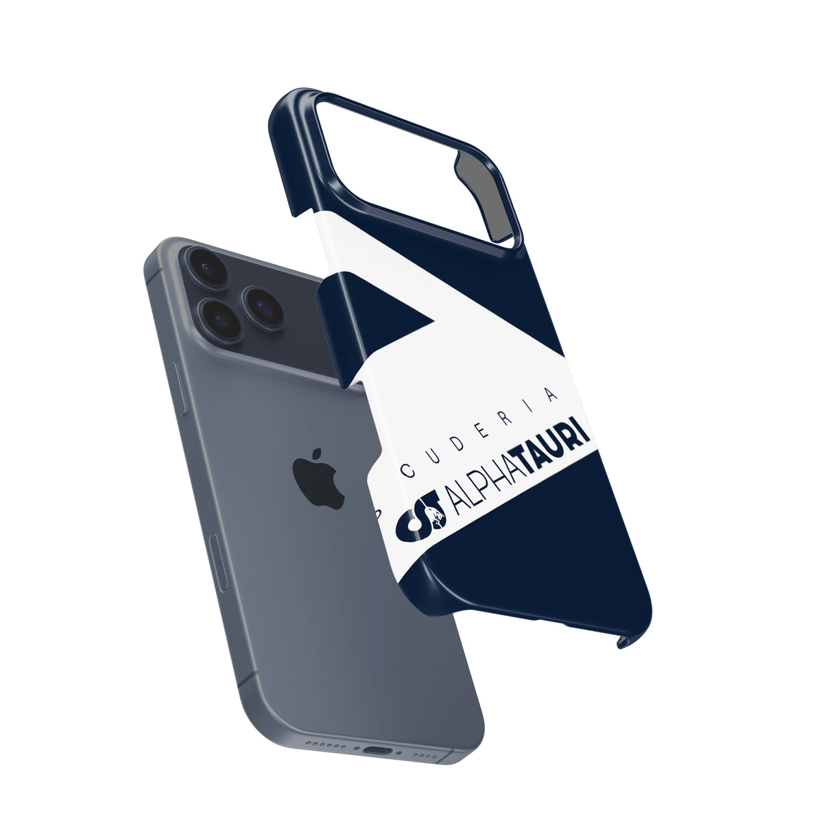 Alpha Tauri F1 Livery Formula 1 racing iPhone case view 3