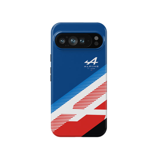 Alpine F1 A521 Livery Case for Google, OnePlus, Xiaomi, Huawei