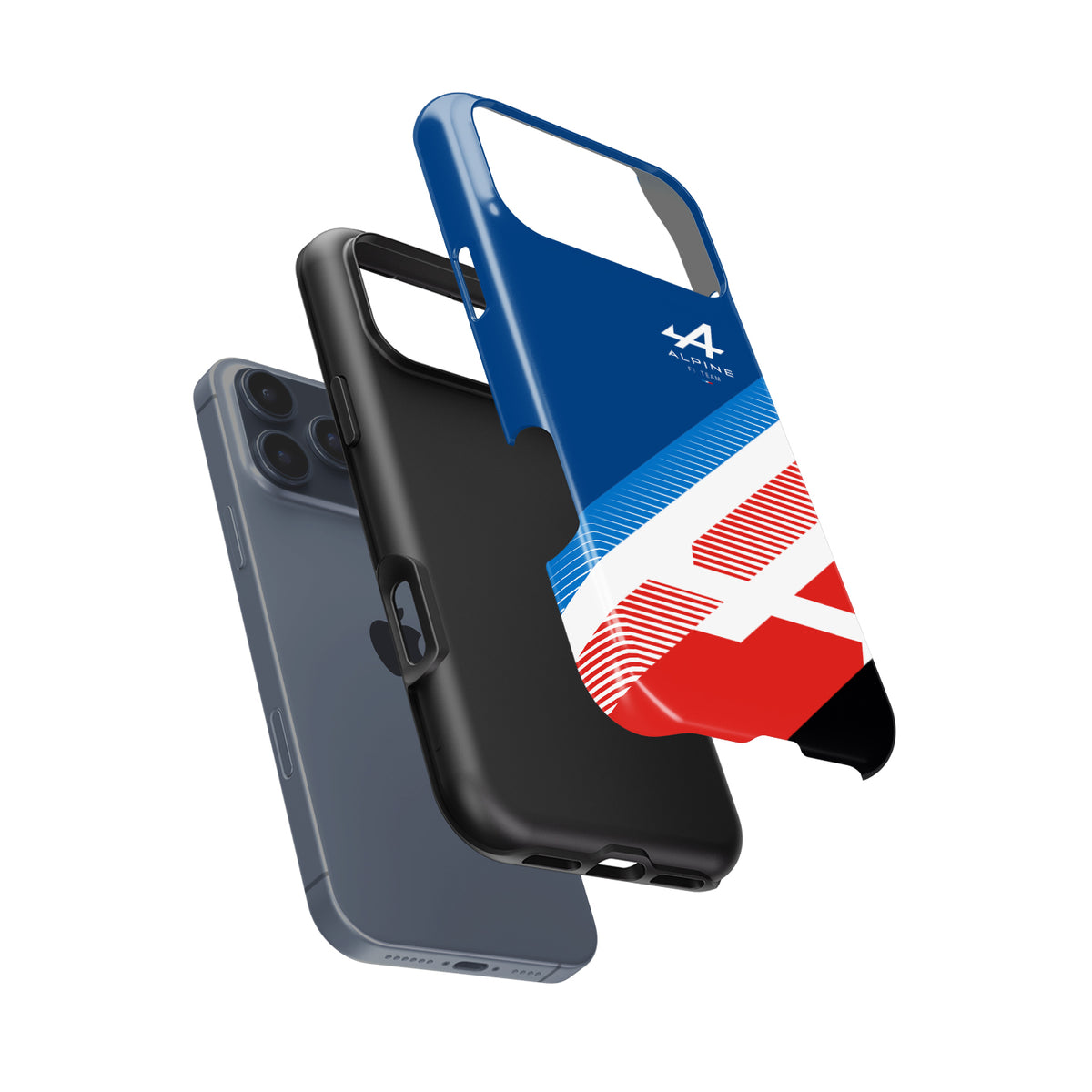 Alpine F1 A521 Livery Case for Google, OnePlus, Xiaomi, Huawei