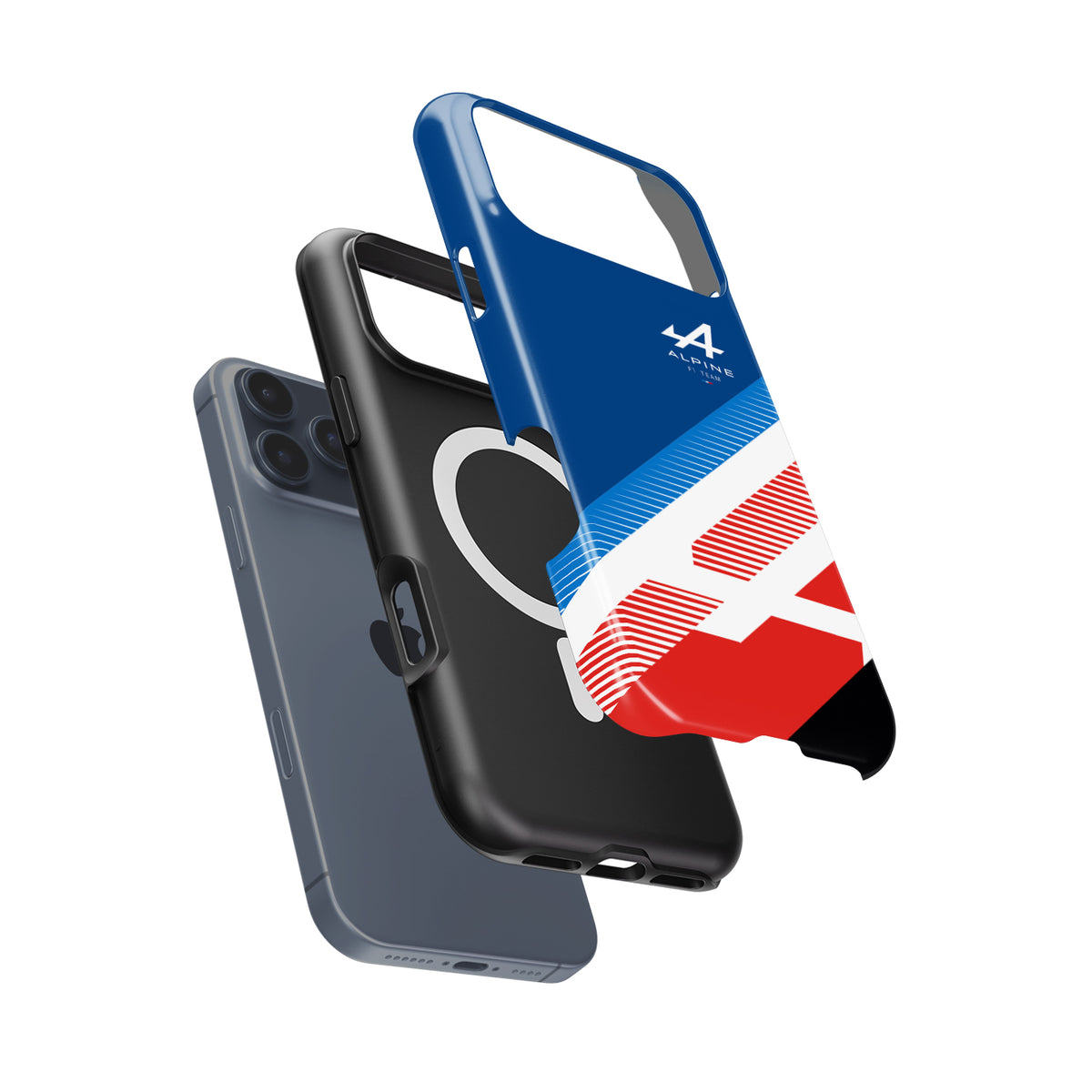 Alpine F1 A521 Livery Case for Google, OnePlus, Xiaomi, Huawei