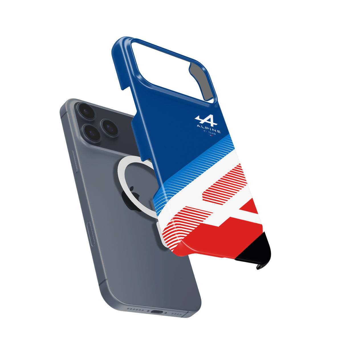 Alpine F1 A521 Livery Formula 1 racing iPhone case view 4